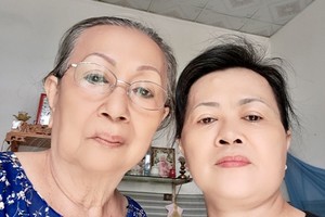 陈氏美兰与幼女黄氏玉蓉。