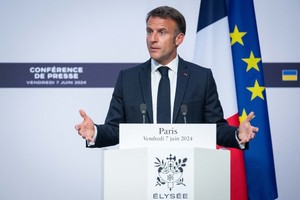 法国总统马克龙。（图：互联网）