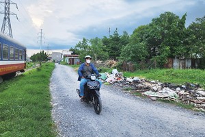 守德市平兆车站附近的规划区被「搁置」了二十多年。