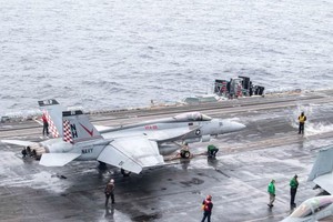 美日韩6月29日甫结束为期三天的联合军演“自由之刃”，朝鲜对此警告三国若一再进行挑衅的军事行为将招来“致命性后果”。（图：AP）