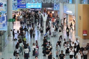 仁川国际机场一隅。（图：韩联社）