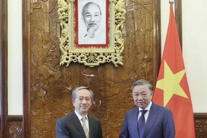 国家主席苏林会见中国驻越南大使熊波