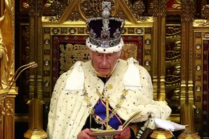 英国国王查理三世发表《御座致辞》。（图：Getty Images）