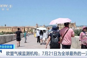 7月21日是有记录以来全球最热一天