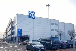 德国知名汽车零部件供应商采埃孚工厂外观一隅。（图：互联网）