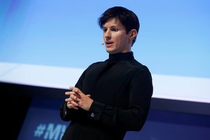 社交媒体平台“电报”创始人杜罗夫。（图：互联网）