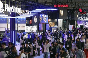 “东京电玩展2024”在千叶市的幕张展览馆开幕。（图：共同社）