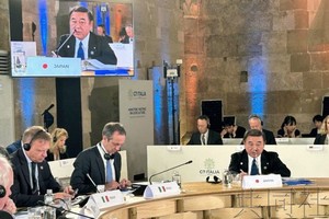 9月28日，七国集团（G7）农业部长会议在意大利锡拉库萨举行。（图：共同社）