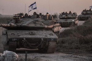 以色列坦克。（图：互联网）