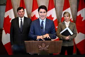 加总理特鲁多表示，印度“犯下了一个巨大错误”。（图：加通社）