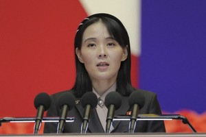 朝鲜国务委员会委员长金正恩胞妹、劳动党副部长金与正。（图：互联网）