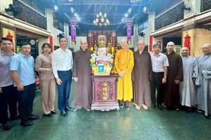 第五郡佛教会积极响应社会活动