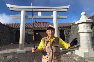 实川欣伸热爱登山。（图：互联网）