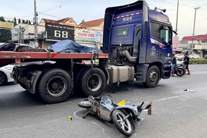 图为一起交通事故现场。（图：交通报）