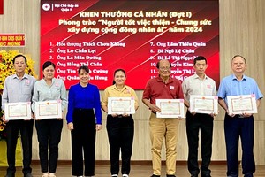 多个华人获得“好人善事”表彰。