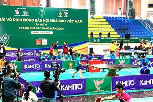 比赛现场一隅。（图：H.V）