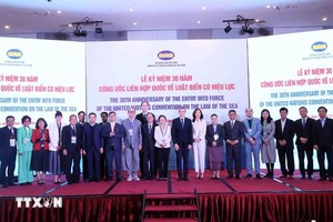 与会代表合影留念。（图：越通社）