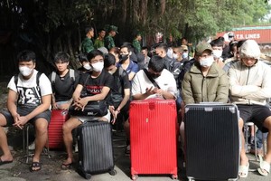 柬方移交的越南公民。（图：雪绒）