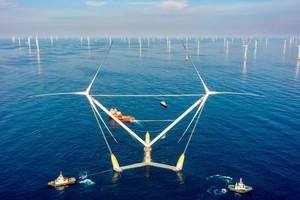 全球最大漂浮式风电平台投运