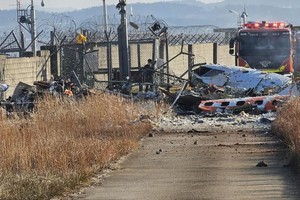 韩国客机爆炸预计179人遇难