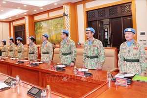 越南增派8名军官参加南苏丹与中非维和特派团