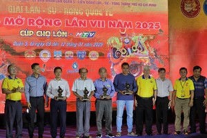 上百运动员参加堤岸龙狮国际锦标赛