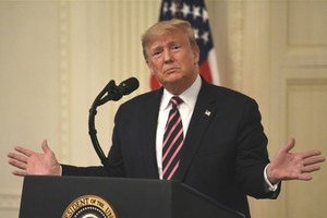 美国总统特朗普。（图：中通社）