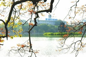 河内市还剑湖。（图：《新河内报》