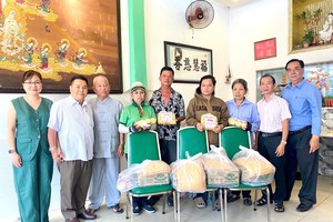 福慧慈善组向清贫家庭送暖