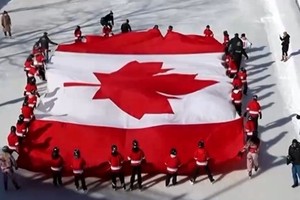 加国人以行动展现爱国热情