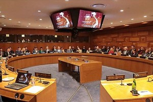 座谈会场景。（图：越通社）