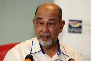 马来西亚前外交部长赛义德·哈米德·阿尔巴尔。（图：theedgemalaysia)