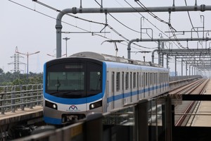 同奈省和本市1号都市铁路之间的连接铁路线全长近20公里，投资总额近30万亿元，设计时速为40公里。（示意图：互联网）