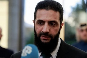 叙利亚过渡政府领导人艾哈迈德·沙拉。（图：互联网）