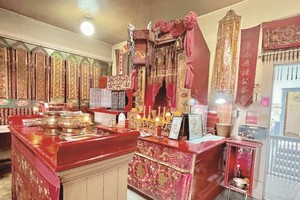 谭公庙内景。（图：互联网）