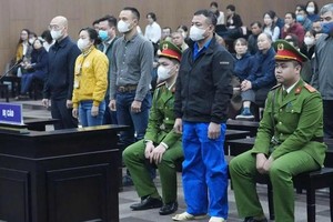 庭审现场。（图：江龙）