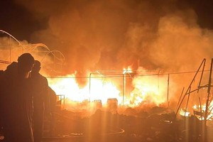 当地时间3月18日，以色列国防军突然对加沙地带展开大规模空袭。 （图：X网站）