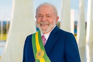 巴西联邦共和国总统路易斯‧伊纳西奥‧卢拉‧达席尔瓦。（图：外交部）
