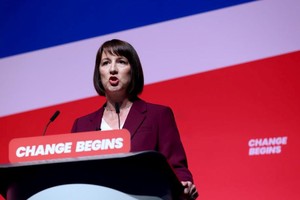 英国财政大臣蕾切尔‧里夫斯。（图：新华社）