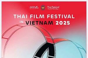 “在越南泰国电影节”标志。