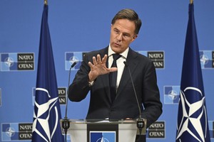 北约秘书长吕特。（图：AP）