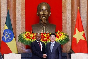 党政领导接见埃塞俄比亚总理