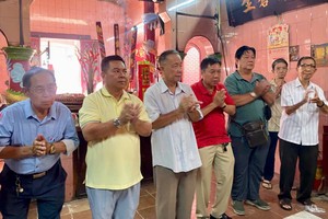 左闾天后圣母庙祈愿国泰民安