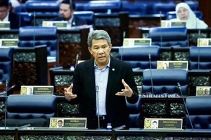 马来西亚外交部长莫哈末哈山。（图：海峡时报）