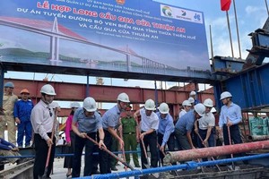 中部最长跨海大桥合龙