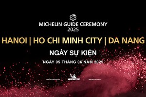 米其林指南(河内-胡志明市 -岘港) 发布仪式6月初举行