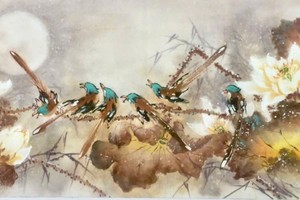 罗汉荣书画作品欣赏