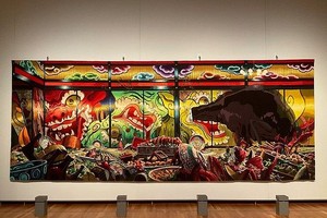 《千与千寻》非遗手工挂毡