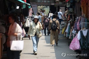 首尔南大门市场。（图：韩联社）