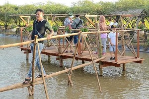 农村地区各旅游景点备受游客欢迎。（图：越通社）